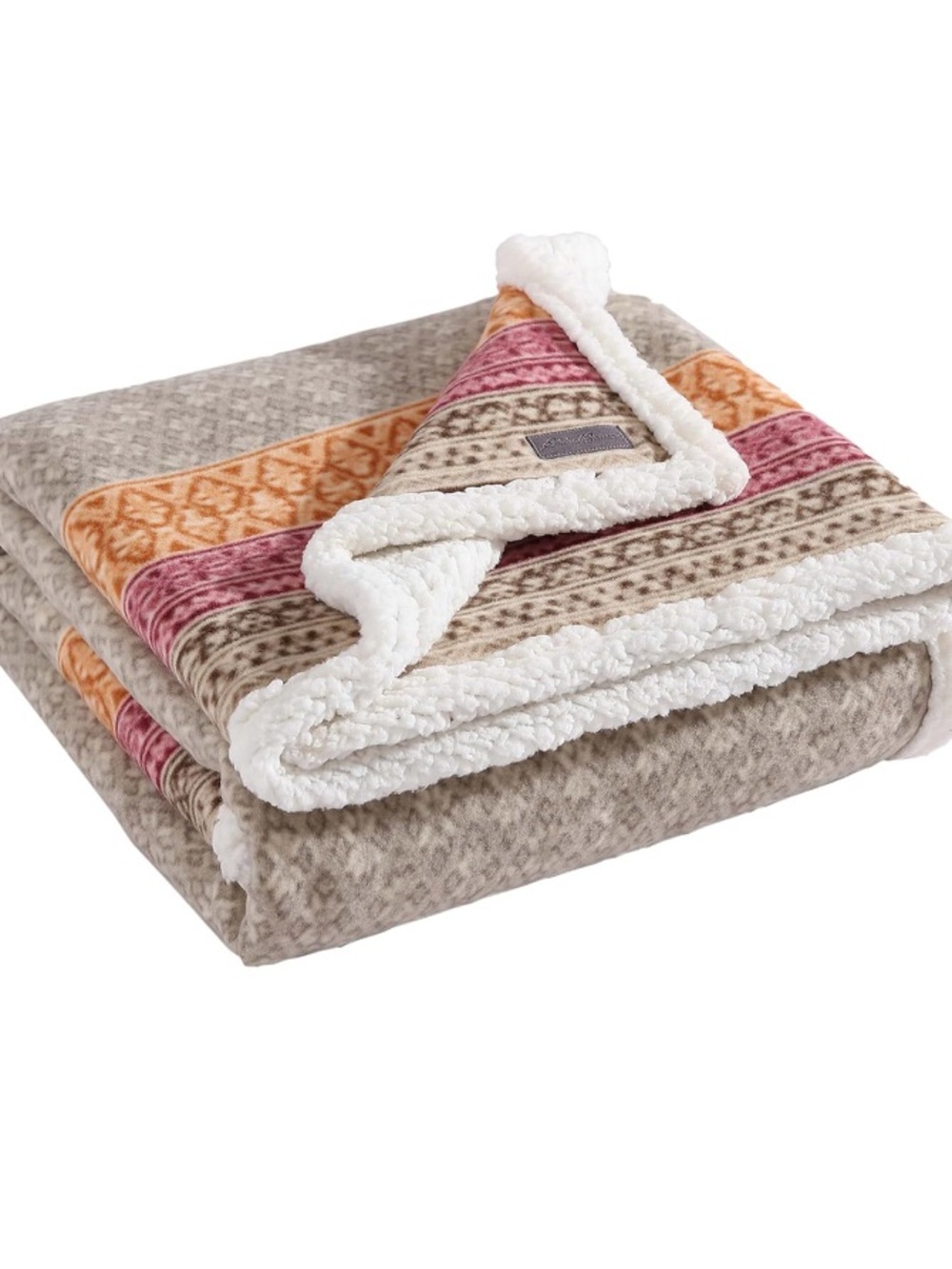 Eddie Bauer - Blanket, Super Soft Reversible Sherpa & Brushed Fleece Bedding